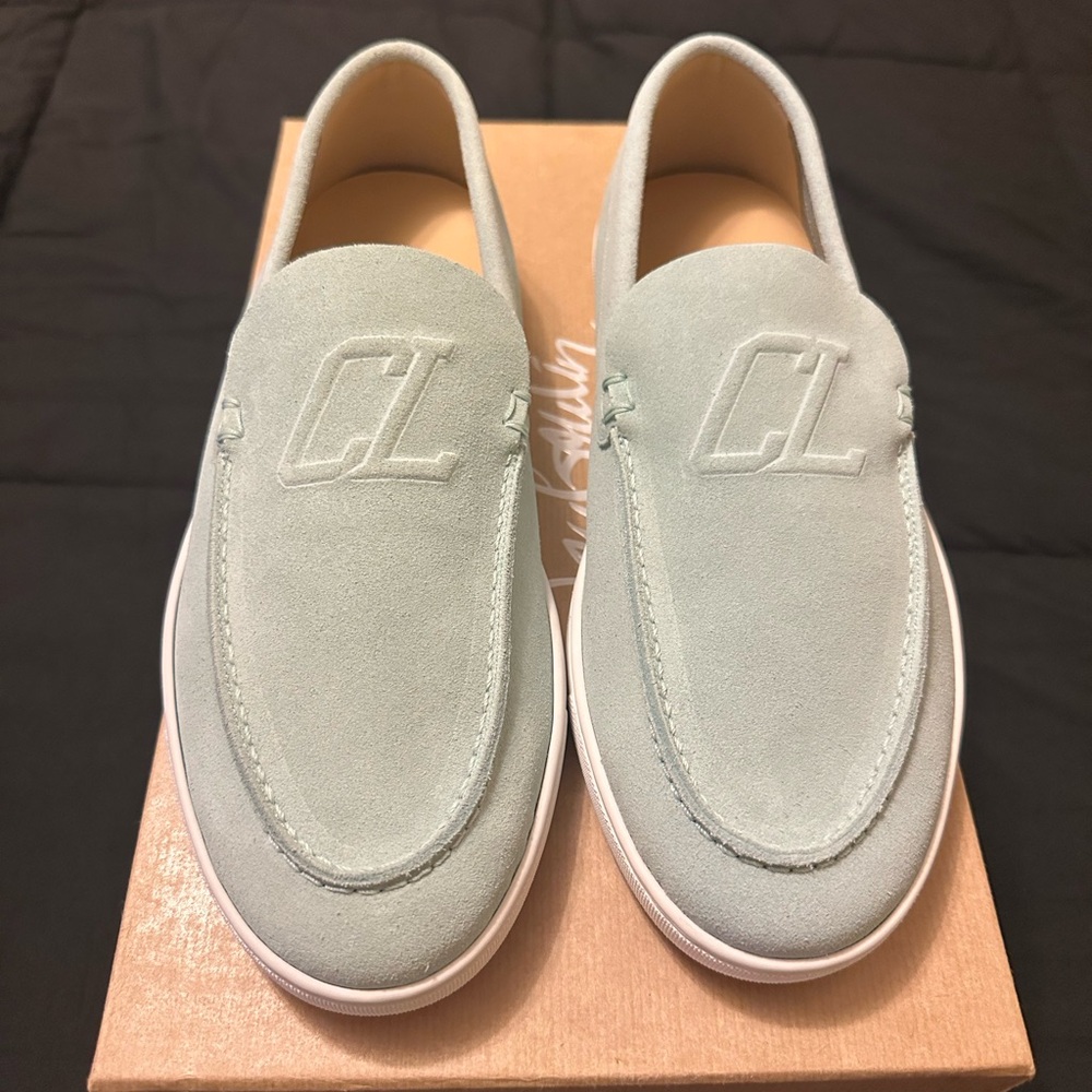 Christian Louboutin Suede Loafers